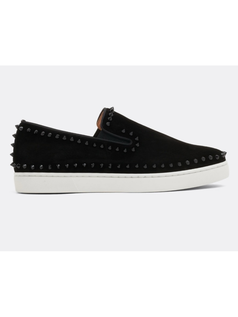 Christian Louboutin PIK BOAT spiked slip on sneakers size 41.5 made Italy